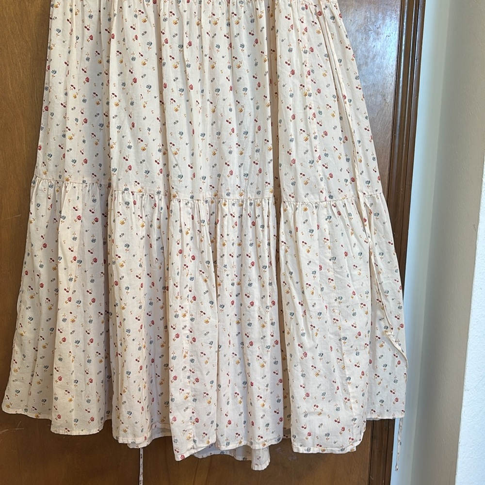 Christy Dawn The Augusta Dress Carnelian Aster Garden wrap floral cotton maxi - Picture 6 of 16